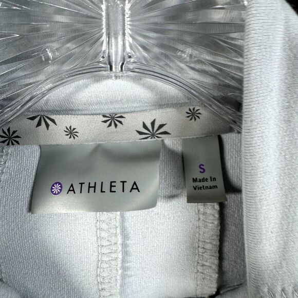 Athleta Hope Jacket Women's Small Light Gray Full Zip Stretch - Picture 3 of 8